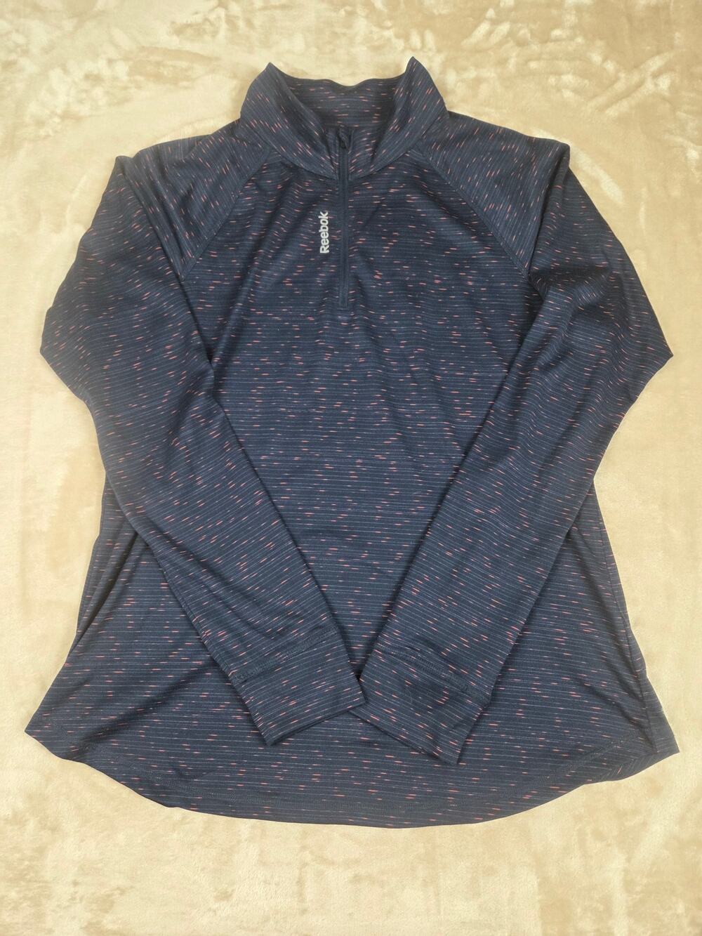 Reebok 1/4 zip long sleeve shirt